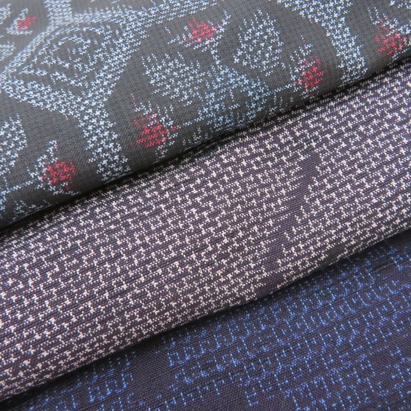 * kimono 10* 1 jpy silk kimono pongee together 6 sheets set [ including in a package possible ] **