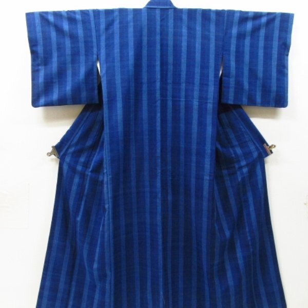 * кимоно 10* 1 иен замечательная вещь!! шелк кимоно .. цветок .[. поколения ... способ ] эпонж . длина 164cm.68cm [ включение в покупку возможно ] *****