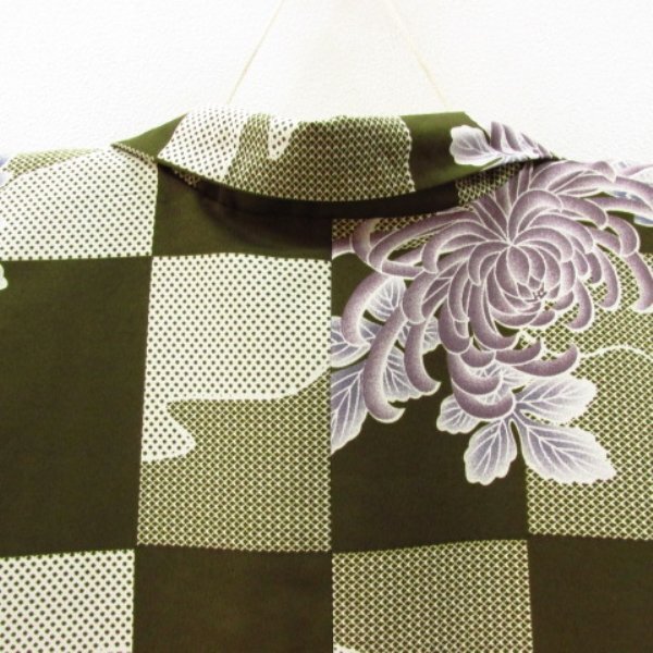 * kimono 10* 1 jpy .. Japanese clothes coat . length 104cm.66.5cm [ including in a package possible ] ***