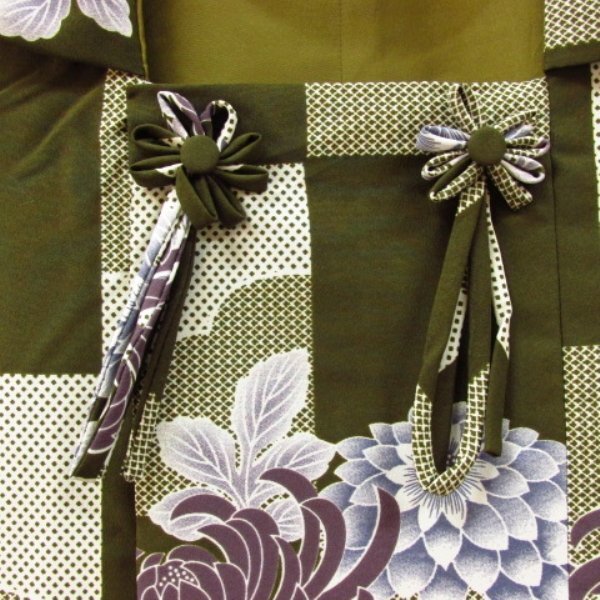 * kimono 10* 1 jpy .. Japanese clothes coat . length 104cm.66.5cm [ including in a package possible ] ***