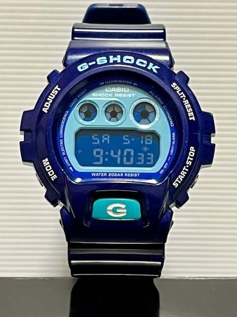 CASIO G-SHOCK DW-6900CC-2JF Crazy Colors （クレイジーカラーズ）ブルー_画像1