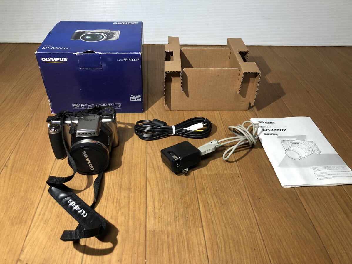 動作品 オリンパス OLYMPUS SP-800UZ コンパクトデジタルカメラ_画像1