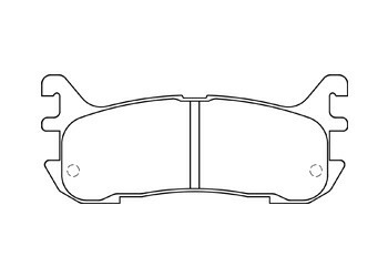 ロードスター NB6C改 NB8C改 ブレーキパッド リア左右セット エンドレス SSS EP302 取付セット ENDLESS リアのみ ROADSTER COUPE_画像2