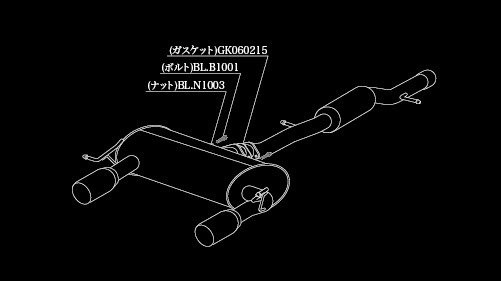 TT ロードスター 8NAPXF マフラー 柿本改 アインザッツ s-622 A623017B KAKIMOTO RACING 柿本 カキモト einsatz s-622 Roadster_画像2