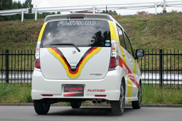 ワゴンRスティングレー MH23S マフラー フジツボ オーソライズK 750-80281 取付セット FUJITSUBO FGK AUTHORIZE K WAGON R STINGRAY_画像2