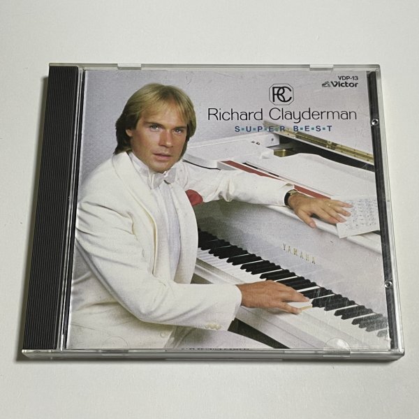 国内盤CD リチャード・クレイダーマン Richard Clayderman『スーパー・ベスト SUPER BEST』VDP-13 VICTOR 初期盤_画像1