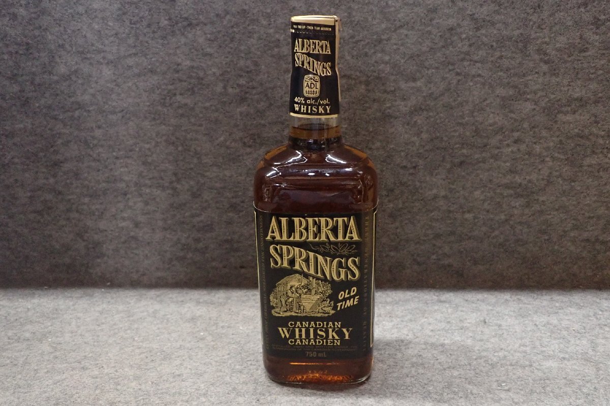 *0517109 ALBERTA SPRINGS Alberta springs Canadian whisky in box 750ml 45%*