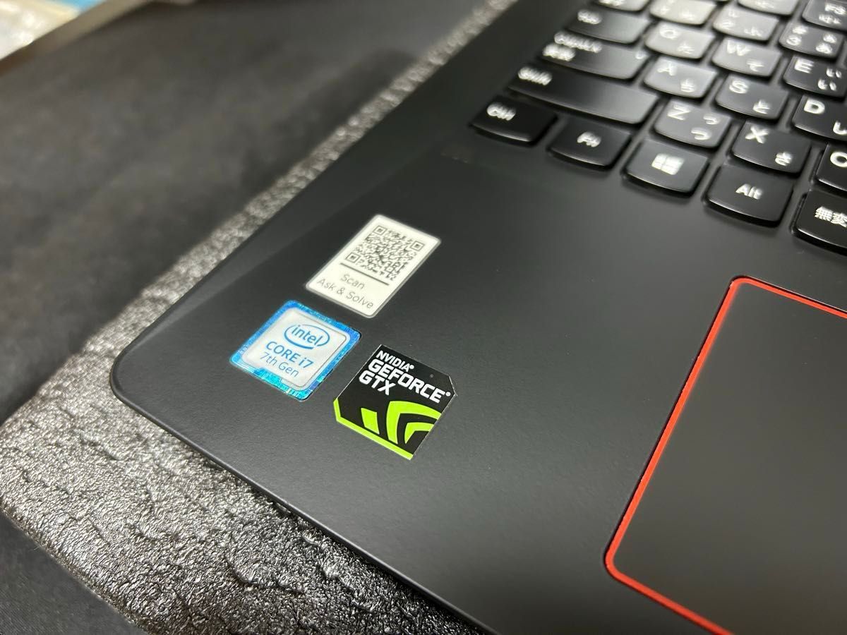 【訳あり美品】Lenovo Legion Y720 80VR0018JP  i7 7700HQ GTX 1060 6GB