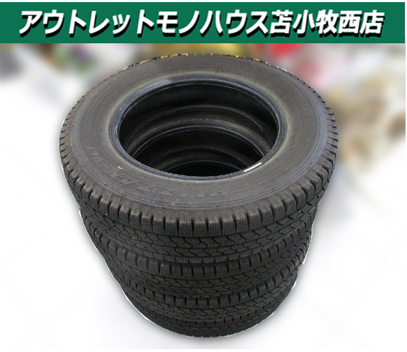 商用スタッドレスタイヤ4本セット ライトトラック LT ブリヂストン ブリザック VL1 155/80R14 88/86N LT 2022年製 中古 苫小牧西店_画像1