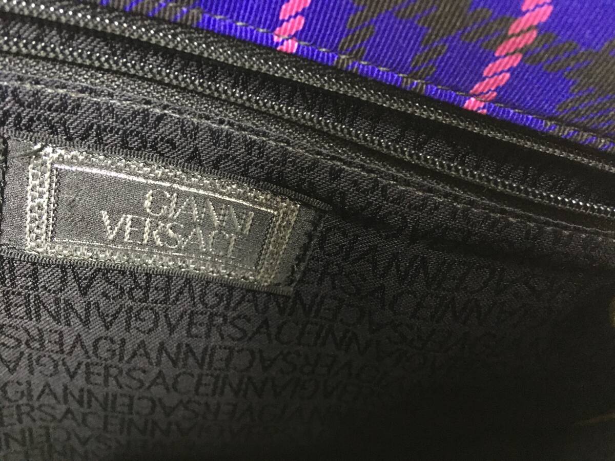 1 jpy Versace shoulder bag used beautiful goods 