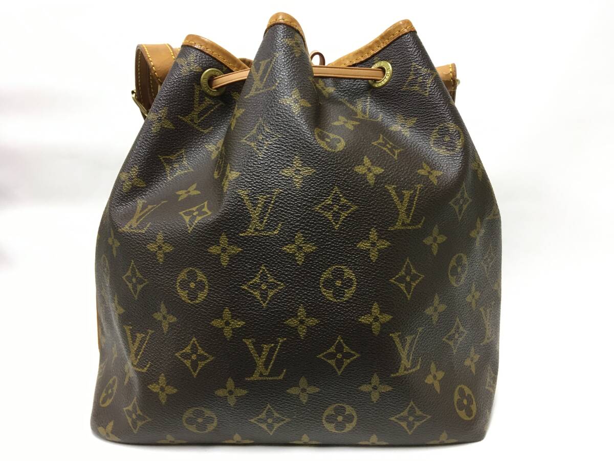 1円 ルイ・ヴィトン ショルダーバッグ モノグラム プチノエ M42226 中古 LOUIS VUITTON_画像2