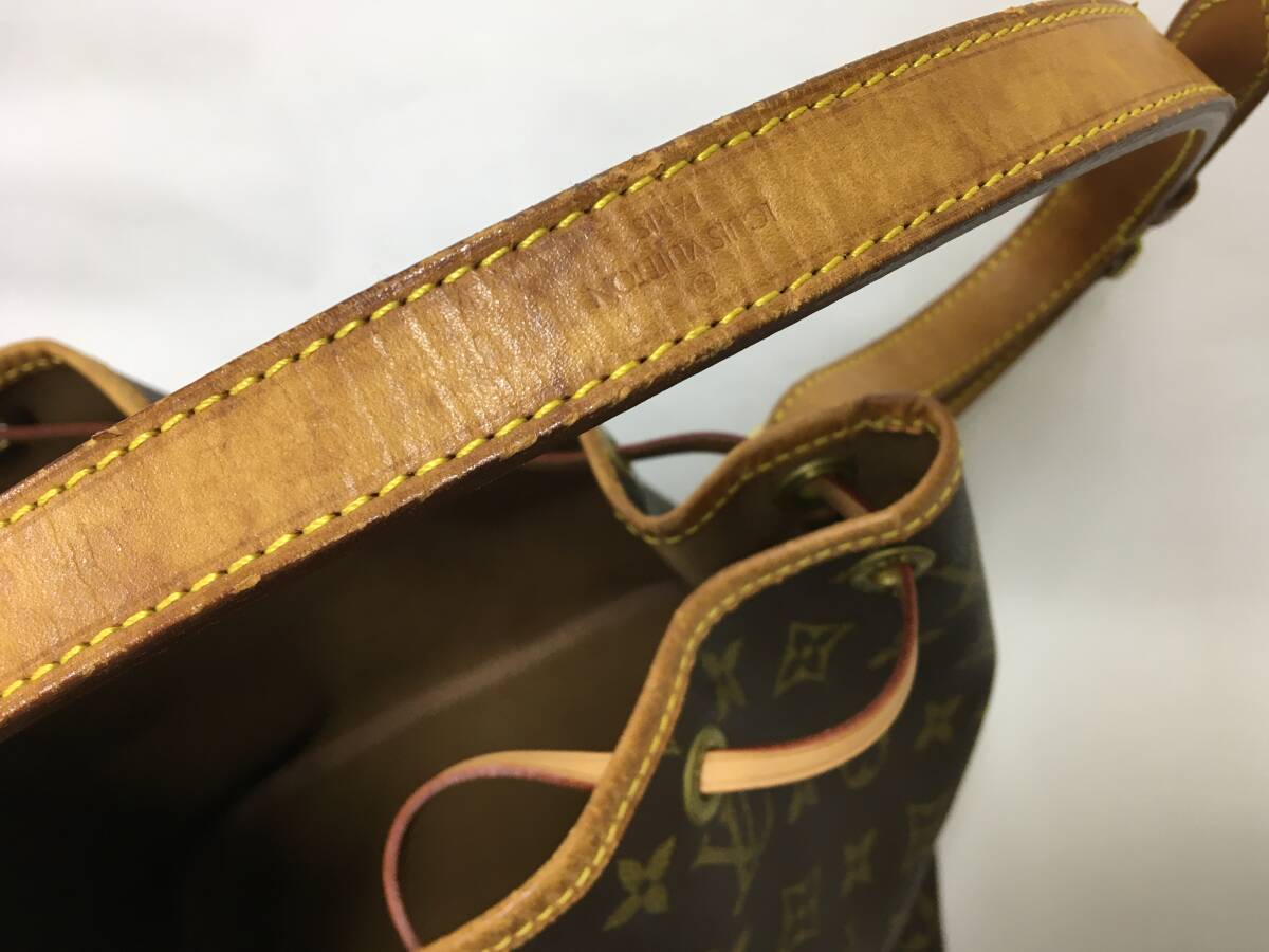 1円 ルイ・ヴィトン ショルダーバッグ モノグラム プチノエ M42226 中古 LOUIS VUITTON_画像8