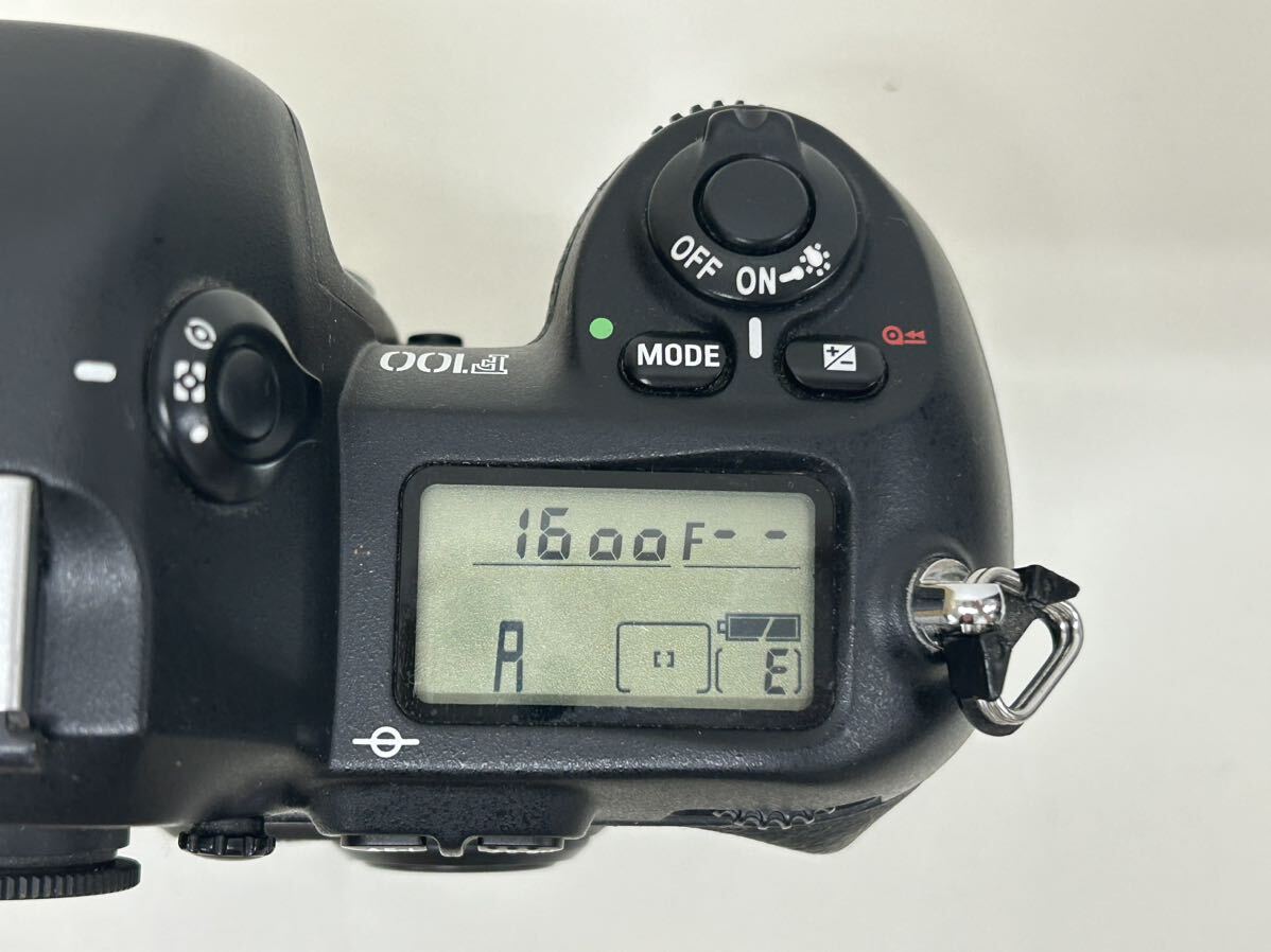 1円〜 Nikon ニコン F100 フィルム 一眼レフカメラ ボディ ブラック 通電確認済み_画像6