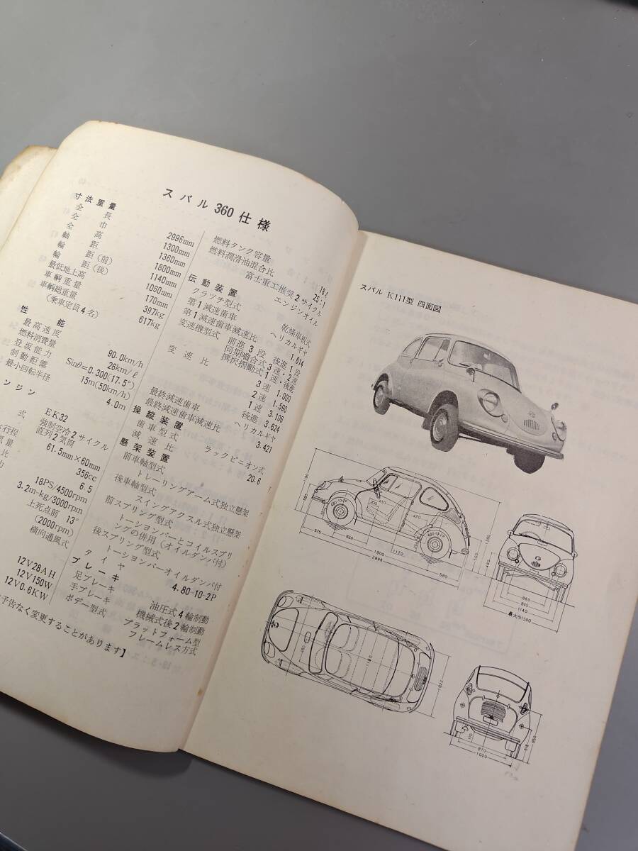  Subaru 360 driver's hand book 