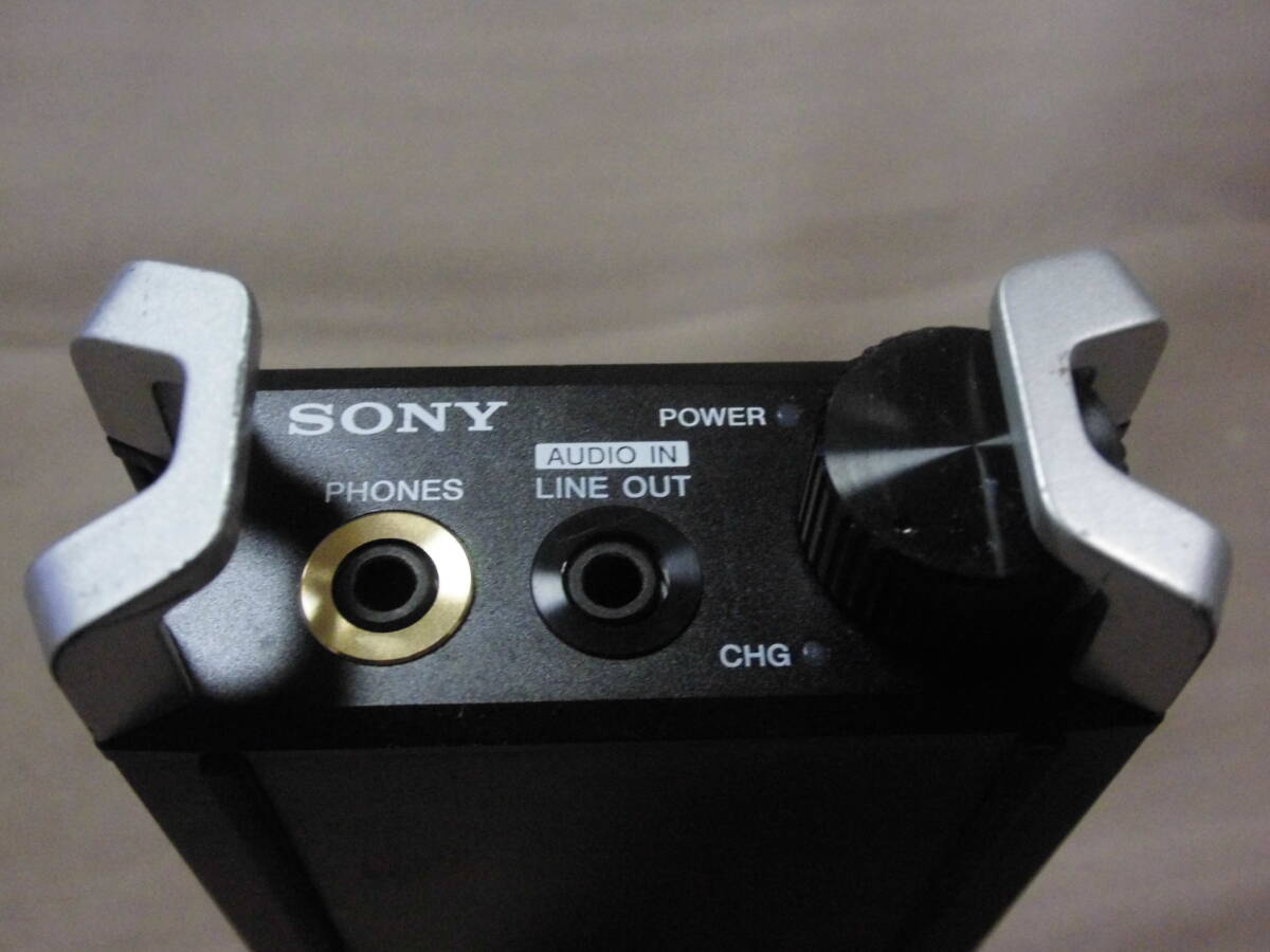 SONY portable headphone amplifier PHA-2 charge possibility junk treatment 