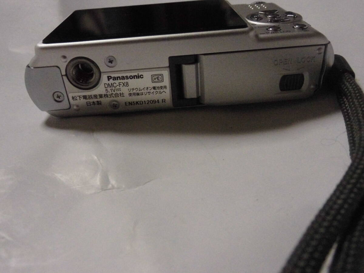Panasonic デジタルカメラ LUMIX 　DMC-FX8 　綺麗で再生OK　現状品_画像5