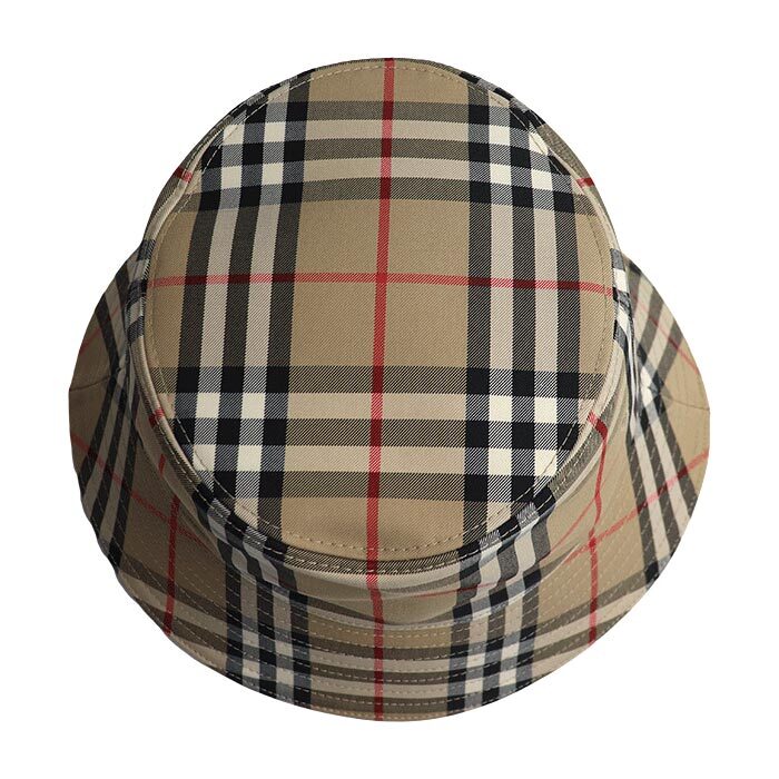 BURBERRY バーバリー ハット バケットハット ベージュ アーカイブベージュ 80269271 L レディース 中古 美品_画像3