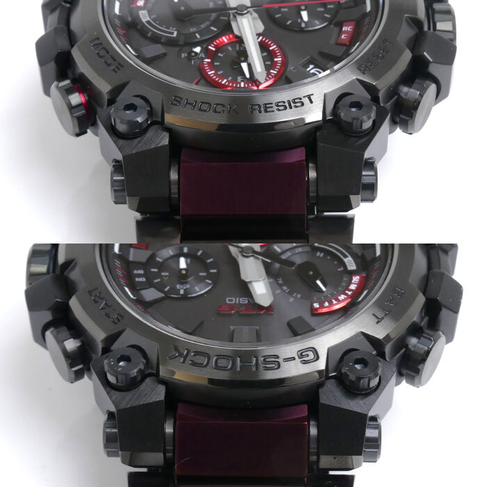 CASIO カシオ G-SHOCK MT-G 腕時計 ソーラー MTG-B3000BD-1AJF 電波・ソーラー メンズ 中古 美品_画像5