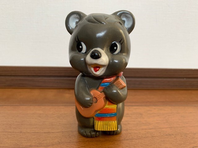  Showa Retro Hokkaido .. Bank ....meki deer n.. Chan Mexico sofvi doll savings box enterprise thing not for sale *10 jpy start *