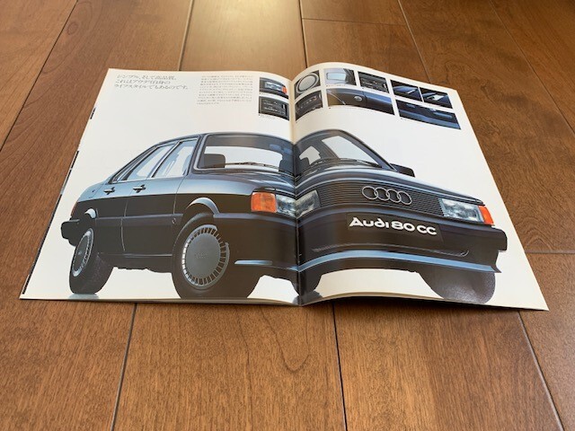 The Audi 80 Audi "Янасэ" каталог старый машина Showa Retro *10 иен старт *