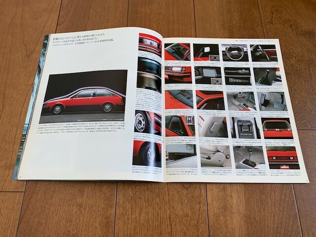 NISSAN LANGLEY Nissan Langley 1500GT турбо & дизель paul (pole) . Pola. Langley 1983 год каталог Showa Retro *10 иен старт *