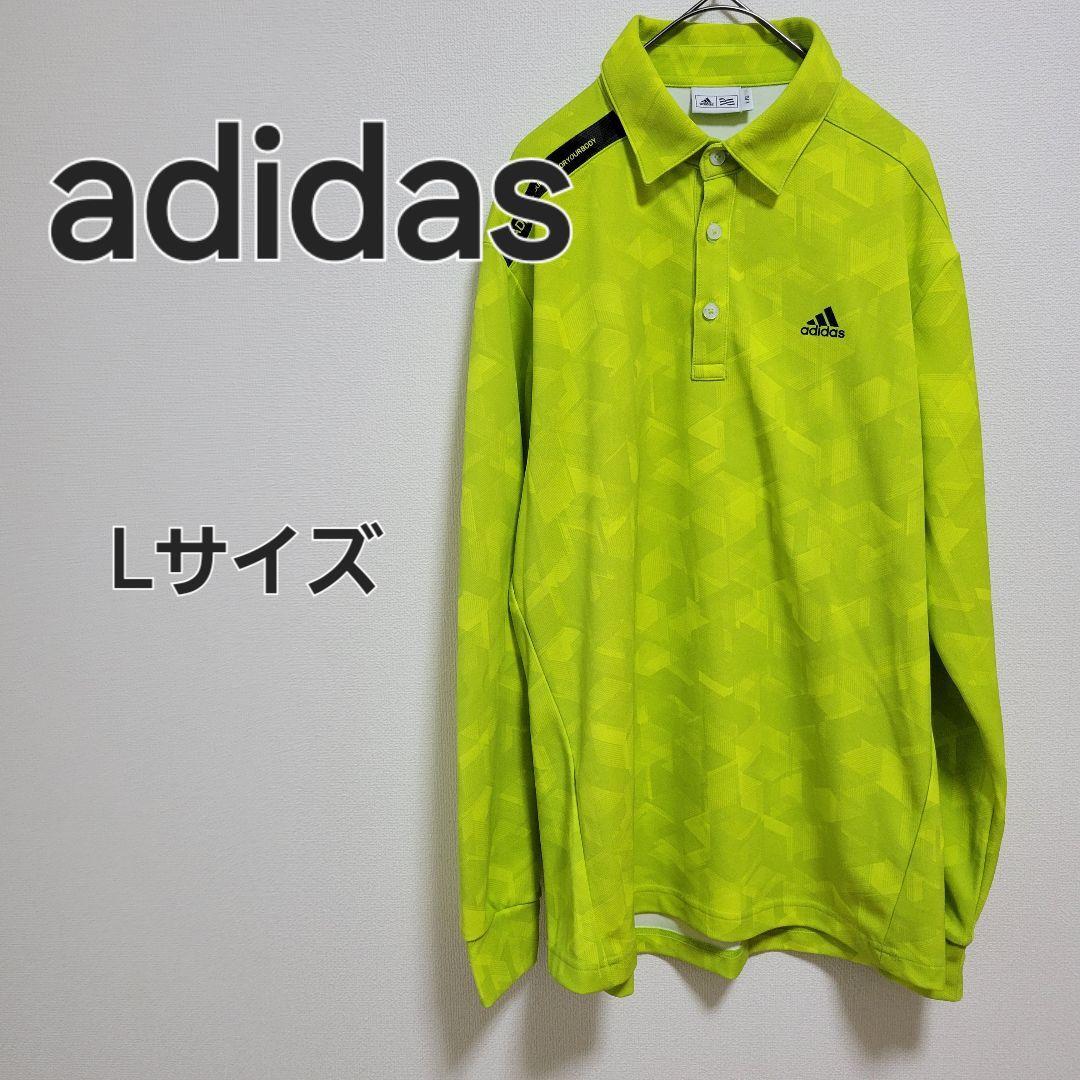 adidas アディダス トップス ゴルフウェア ポロシャツ Lサイズ