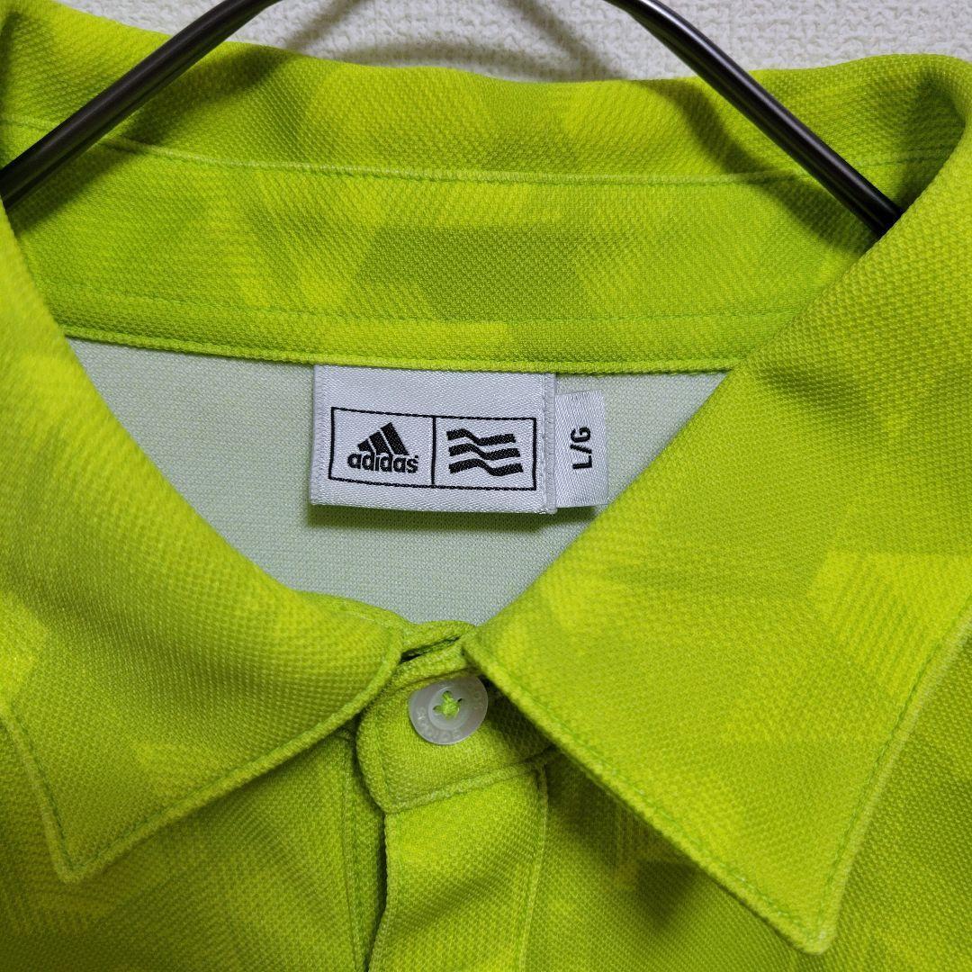 adidas アディダス トップス ゴルフウェア ポロシャツ Lサイズ