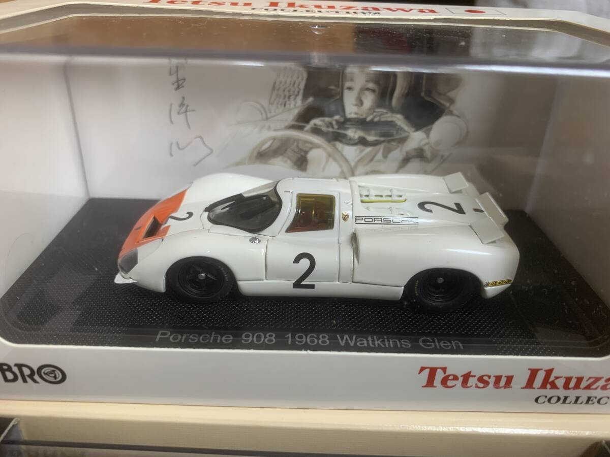 porsche 908 1968 watkins glen 1/43 EBBRO ミニカー_画像1