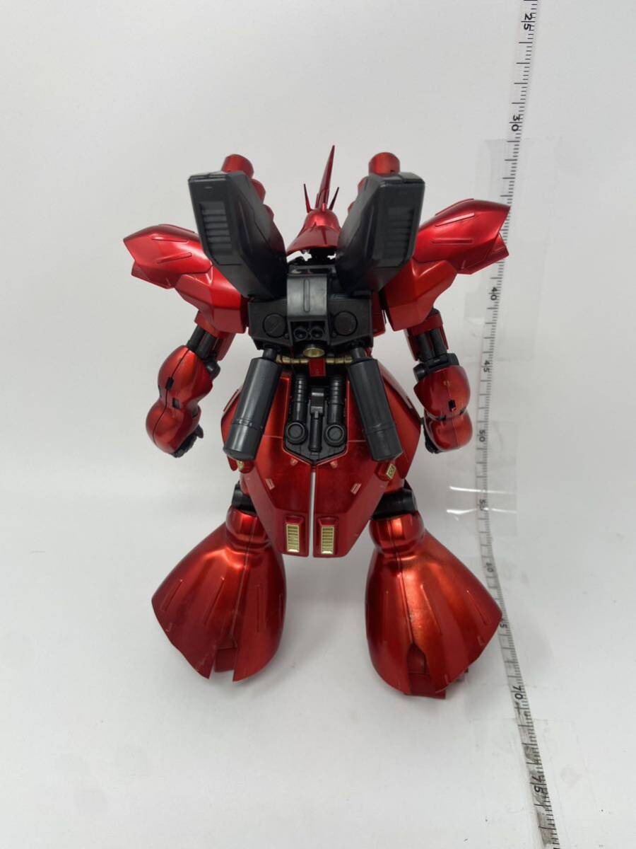 MG 1/100 サザビー メタリックコーティング 素組完成品 現状品 ※11-10_画像3