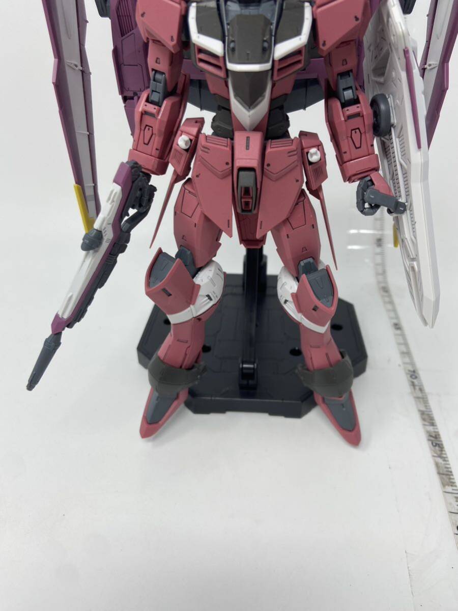 MG 1/100 ジャスティスガンダム 簡単フィニッシュ 完成品 現状品 「8,600円」※13-19_画像4