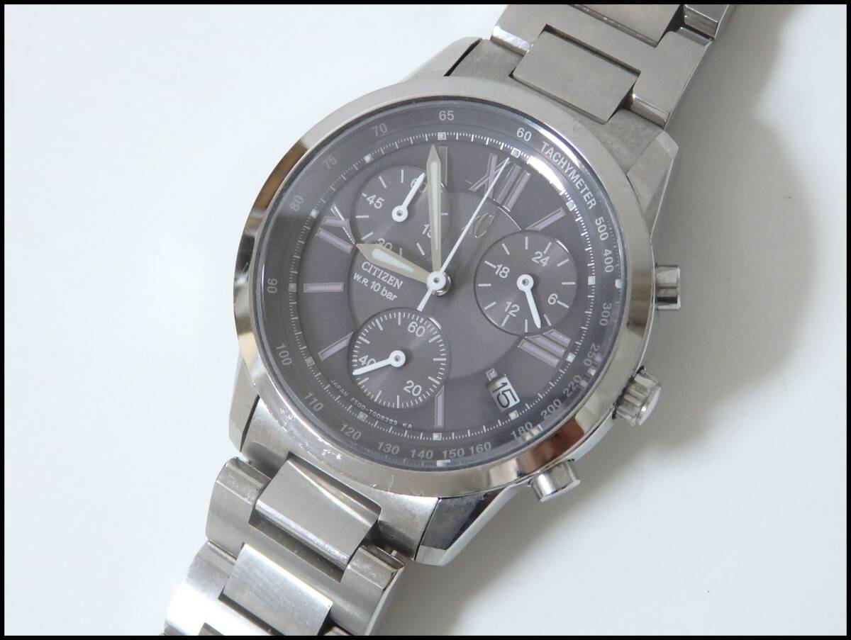 ＜本物 CITIZEN XC クロスシー 腕時計 F500-T002382 電池交換済み 稼働品 ＞7.21.6　☆定形外290円☆_画像1