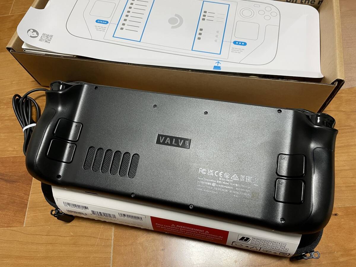 ★Valve Steam Deck 256GB SSD（64GB換装品）ゲーミングPC★_画像4