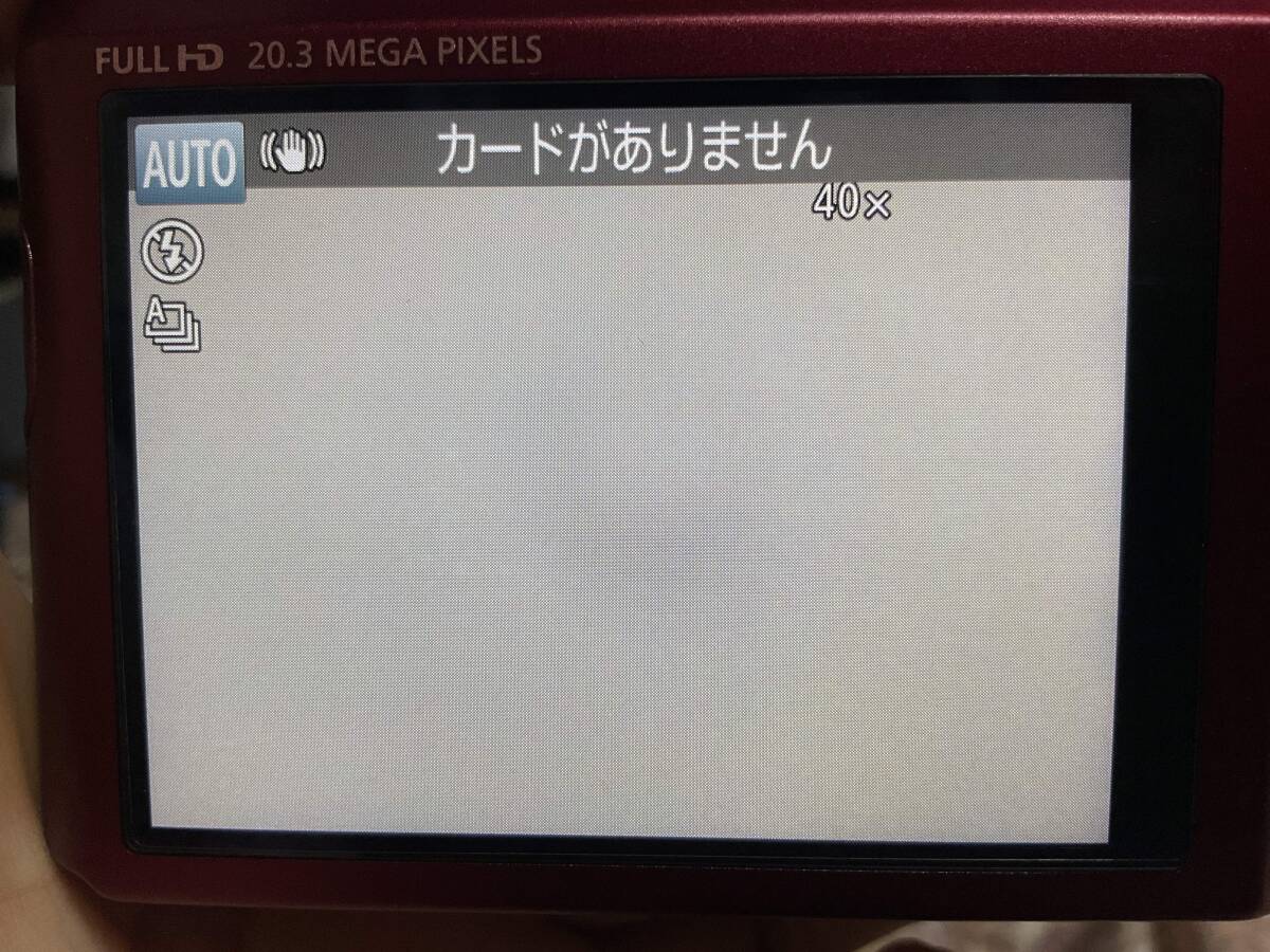 【送料無料】 Canon Powershot SX720 HS レッド 美品_画像5
