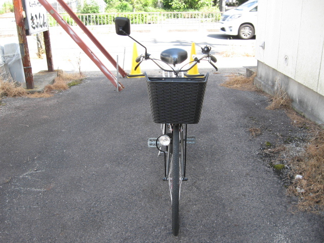 ミズノ製　ママチャリ自転車　２６インチ　中古　愛知県尾張旭市から（発送不可）_ライト点灯します