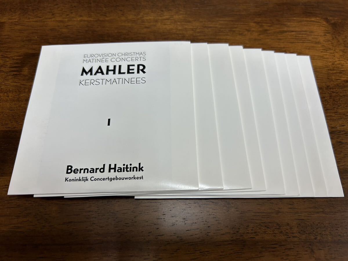 Mahler マーラー Mahler:Symphonies Christmas Matinee ベルナルト・ハンティンク CD 輸入盤 クラシック 交響曲など 中古品_画像4