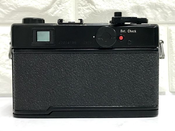 YASHICA ヤシカ ELECTRO 35 CCN WIDE エレクトロ ワイド 黒 ブラック 35mm フイルムカメラ 通電確認済 fah 5J039S_画像4