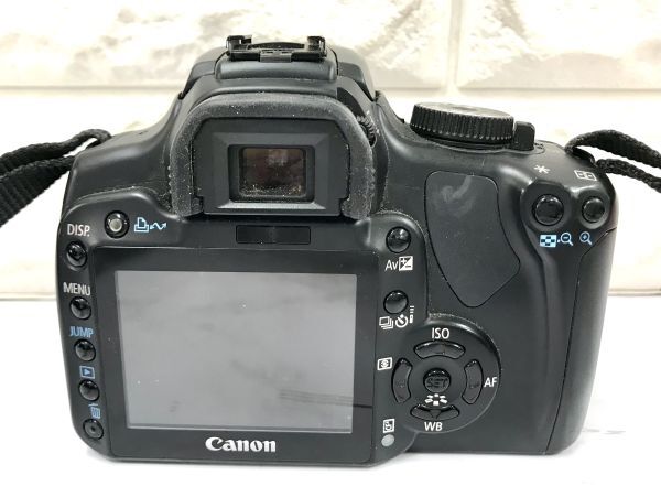 Canon キヤノン EOS Kiss デジタルX ダブルズームキット 一眼レフ デジタルカメラ 簡単操作確認済 元箱付 fah 5J027Sの画像3