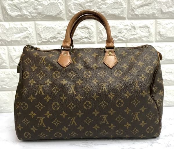 LOUIS VUITTON ルイヴィトン モノグラム スピーディー40 M41522 ハンドバッグ ボストンバッグ 鞄 カデナ付 fah 5S070/60_画像3