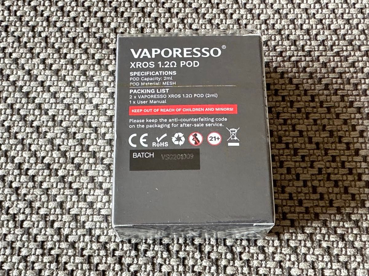 VAPORESSO XROS 専用 POD カートリッジ