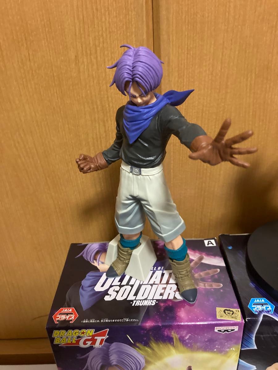 ドラゴンボールGT 逆転の必殺奥義 龍拳爆発！ULTIMATE SOLDIERS-TRUNKS-トランクス フィギュア　セット