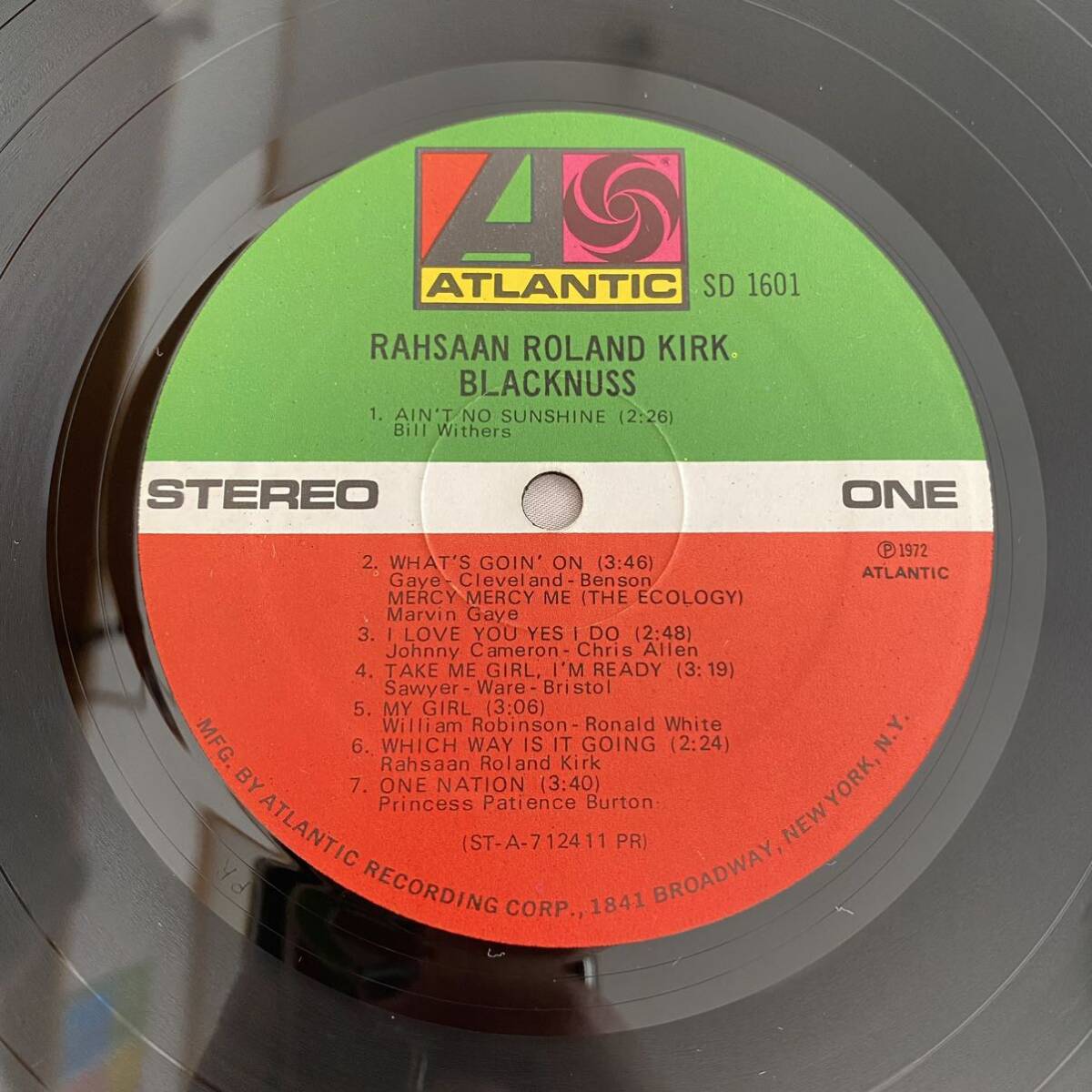 RAHSAAN ROLAND KIRK/ BLACKNUSS / ラサーン・ローランド・カーク / ブラックナス / レコード SD-1601 US盤 ジャズ JAZZ_画像5