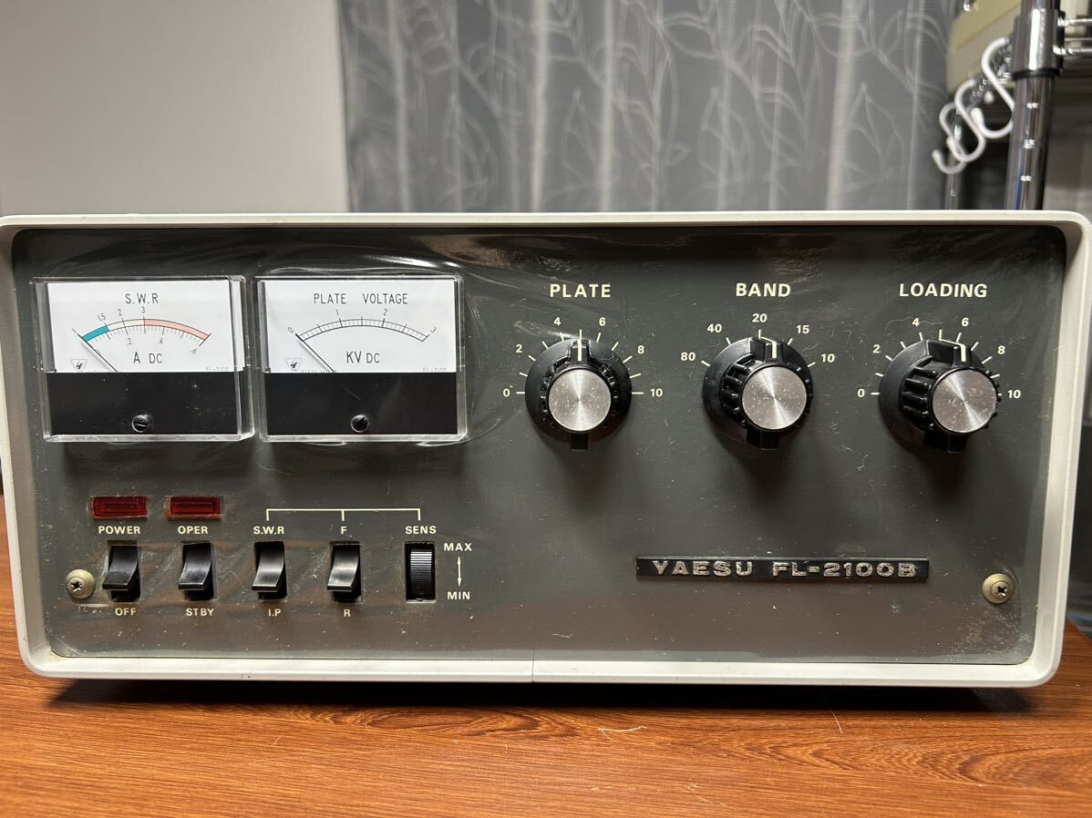 ヤエス FL-2100B リニアアンプ 八重洲無線 Yahoo!オークション - YAESU 八重洲無線 HF500Wリニアアンプ FL