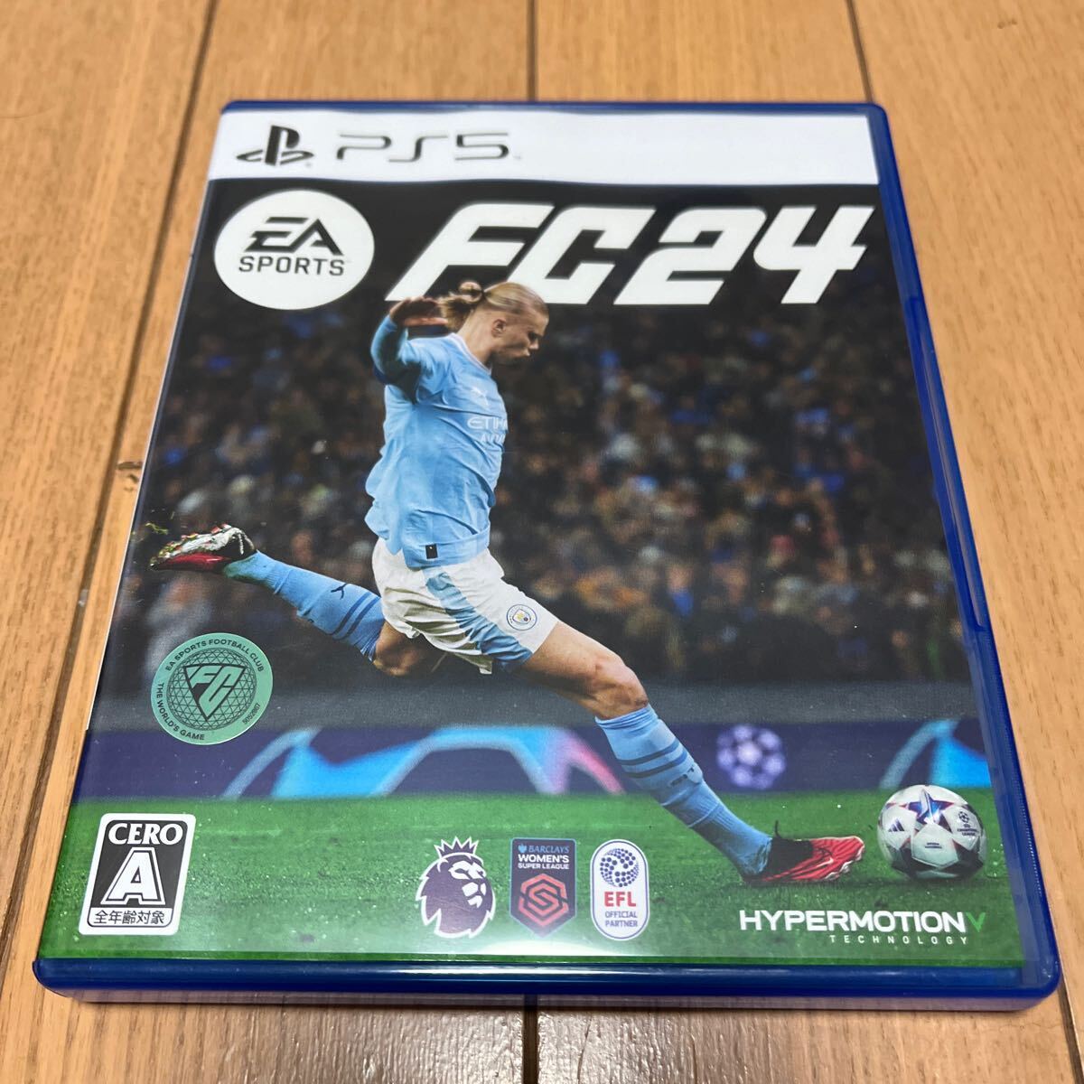 PS5 中古　fc24 引替えコード未使用_画像1