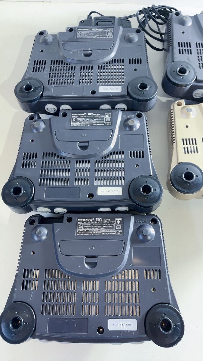 任天堂 Nintendo 64本体 5個 まとめて売り 動作未確認の画像5