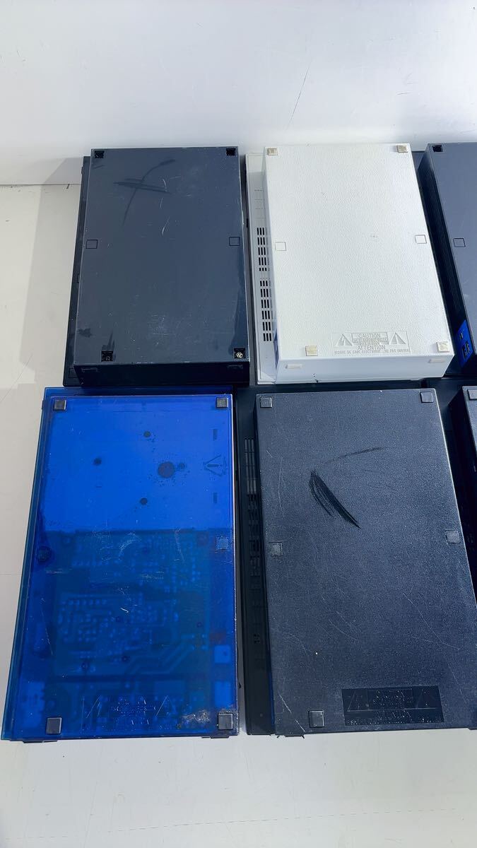 SONY PS2厚型 8個 まとめて売り 動作未確認_画像4