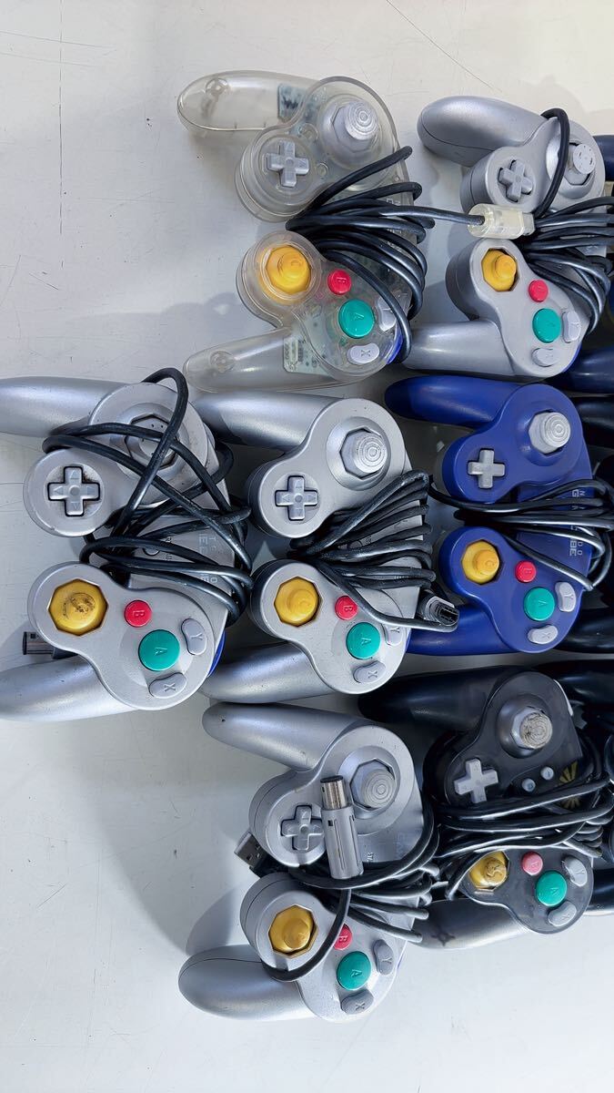  original Game Cube controller 13 piece together sale operation not yet verification 