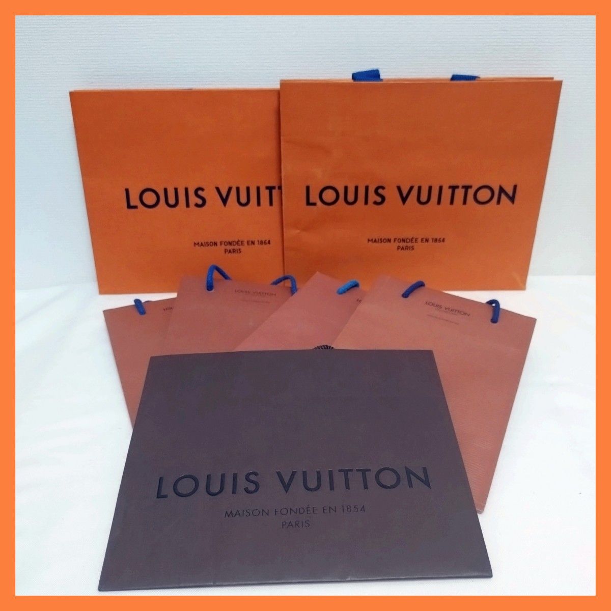 LOUIS VUITTON ショッパー 7枚セット まとめ売り ショップ袋 LOUIS VUITTON ショッパー 7枚セット まとめ売り ショップ袋