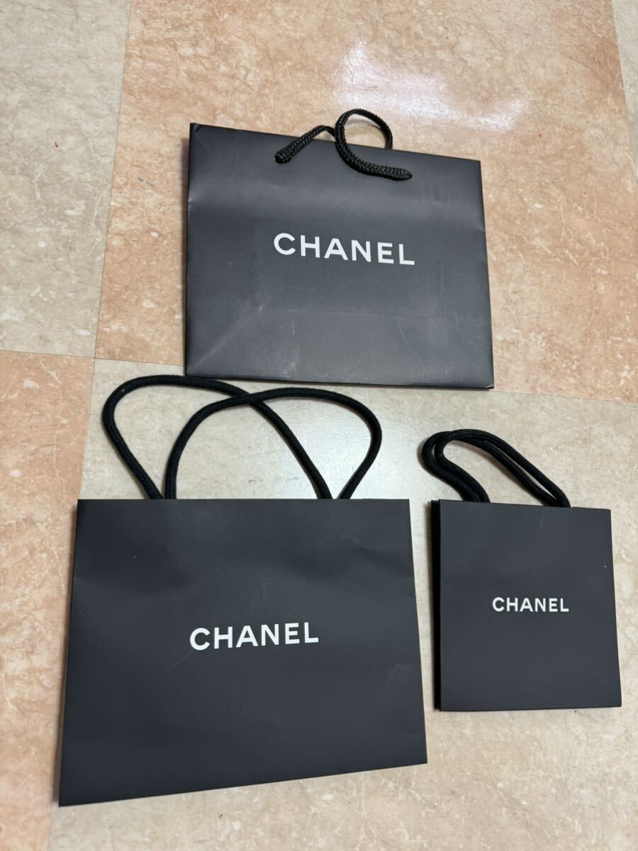 シャネル CHANEL ショッパー 紙袋 保存袋 ショップ袋 まとめ売り 空箱 _画像2