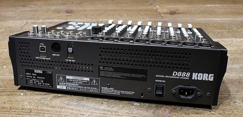 KORG D188 8ch digital * mixer +8tr HDR