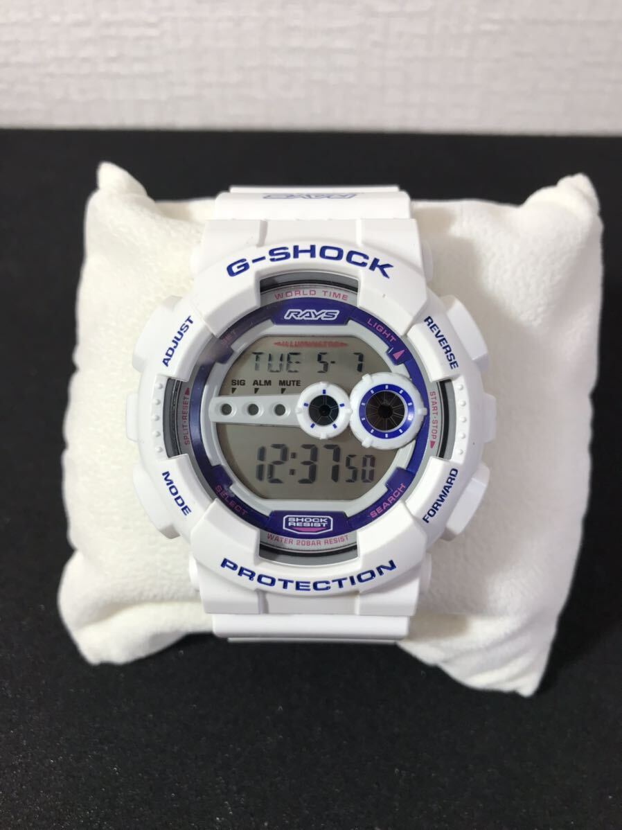 5-94 CASIO カシオ G-SHOCK ジーショック Gショック RAYS レイズ 腕時計 時計 GD-100 WATER 20BAR RESISTの画像1